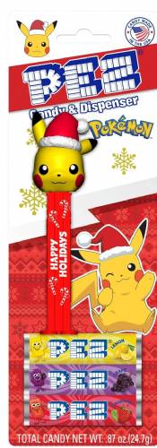 PEZ - Pokmon - Pikachu - Christmas Hat - B