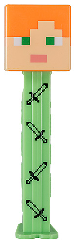 PEZ - Brand Characters - Minecraft - Alex - US