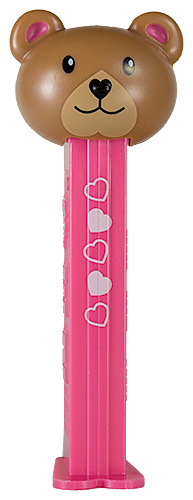 PEZ - Valentines - Brown Bear