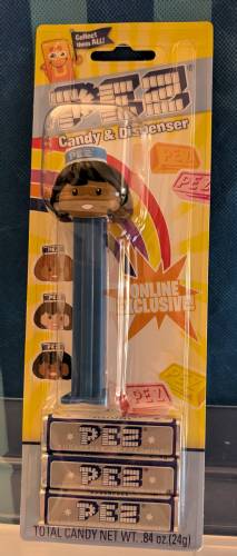 PEZ - PEZ Miscellaneous - Presenter Girl - Peppermint / Dark Skin Tone Dark Hair