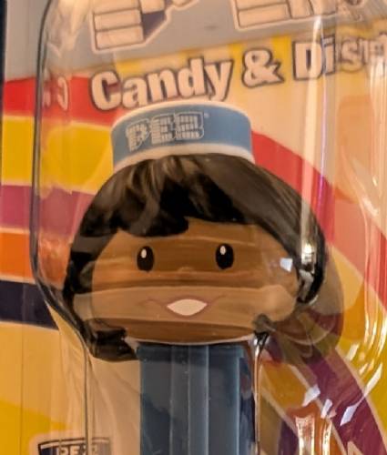 PEZ - PEZ Miscellaneous - Presenter Girl - Peppermint / Dark Skin Tone Dark Hair