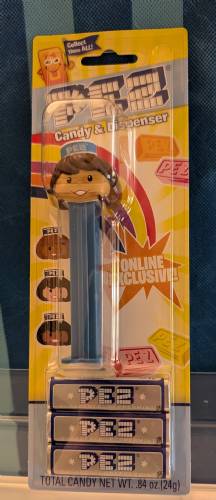 PEZ - PEZ Miscellaneous - Presenter Girl - Peppermint / Medium Skin Tone Brown Hair