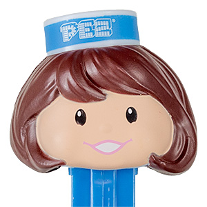 PEZ - PEZ Miscellaneous - Presenter Girl - Peppermint / Light Skin Tone Brown Hair