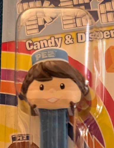 PEZ - PEZ Miscellaneous - Presenter Girl - Peppermint / Light Skin Tone Brown Hair