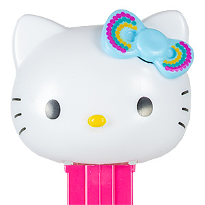 PEZ - Hello Kitty - Hello Kitty - Knitted Rainbow Bow