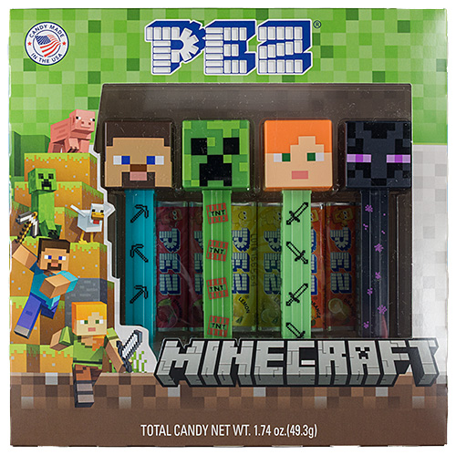 PEZ - Brand Characters - Minecraft - Minecraft Collectors Set - US