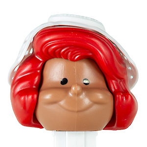 PEZ - Bride & Groom - Bride - Dark Skin Tone / Red Hair - C