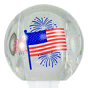 PEZ - PEZ Miscellaneous - Ball - USA Flag