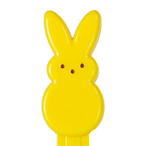 PEZ - Easter - Peeps Bunny - Yellow
