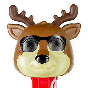 PEZ - Christmas - Reindeer - Summer Reindeer with glasses - D