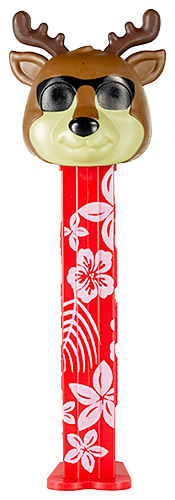 PEZ - Christmas - Reindeer - Summer Reindeer with glasses - D