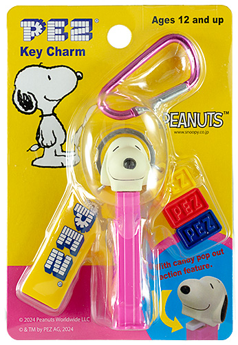 PEZ - Key Charm - Peanuts - Snoopy
