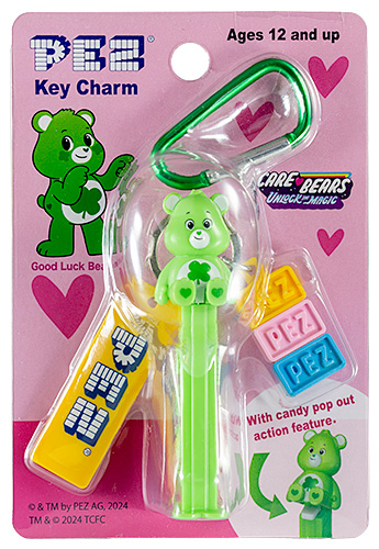 PEZ - Key Charm - Care Bears - Good Luck Bear