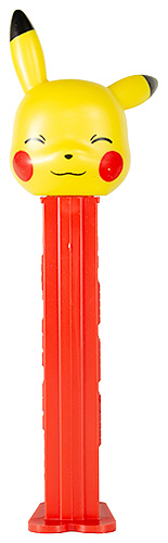 PEZ - Animated Movies and Series - Pok�mon - Pikachu - happy - B