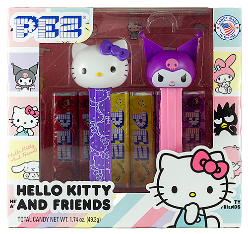 PEZ - Hello Kitty - Hello Kitty Giftset Hello Kitty Purple & Kuromi
