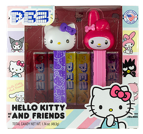PEZ - Hello Kitty - Hello Kitty Giftset Hello Kitty Purple & My Melody