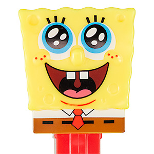 PEZ - SpongeBob SquarePants - SpongeBob in Shirt - sparkling eyes - B