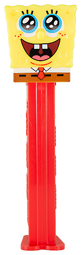 PEZ - SpongeBob SquarePants - SpongeBob in Shirt - sparkling eyes - B
