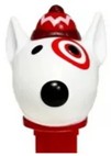PEZ - Advertising Dispenser - Target - Bullseye Dog - Festive Hat