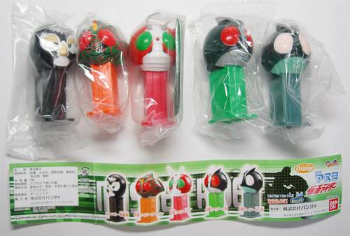 PEZ - Mini PEZ - Masked Rider 1 #02 - Masked Rider Classic No. 1