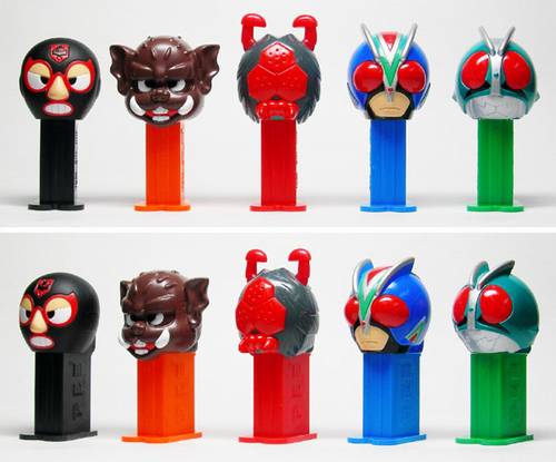 PEZ - Mini PEZ - Masked Rider 2 #06 - Dokedemo Warrior