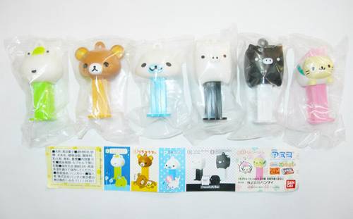 PEZ - Mini PEZ - San-X Party #33 - Monokuro Boo - White head