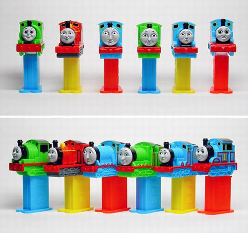 Thomas the shop train pez dispensers