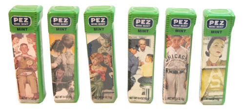 PEZ - Mini Mints - Norman Rockwell - Glamour Girl Double Take