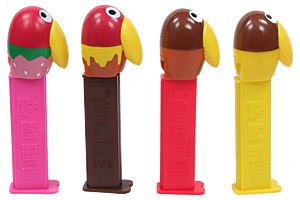 PEZ - Animated Movies and Series - Kyoro Chan - Big Head - Caramel